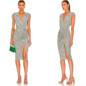 Veronica Beard Gray Midi Dress